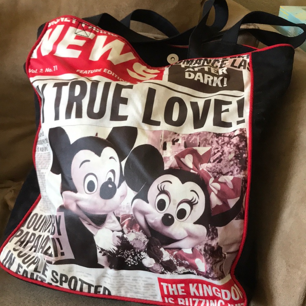 Disney Mickey & Minnie Tote Bag